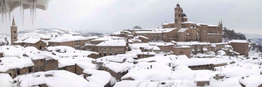 Freddo e neve nelle Marche: Argo 91 ad Ancona